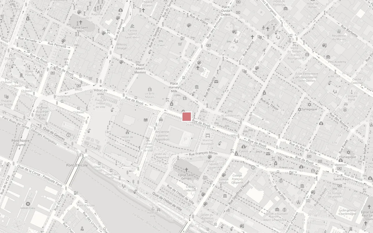 Plan du quartier — BO&MIE Hôtel de Ville